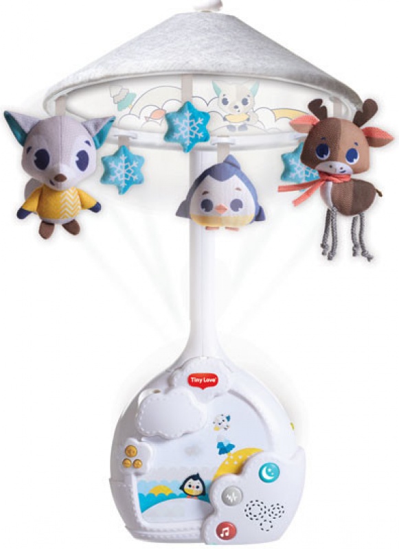 Kolotoč s projektorom 3 v 1 Arktická krajina