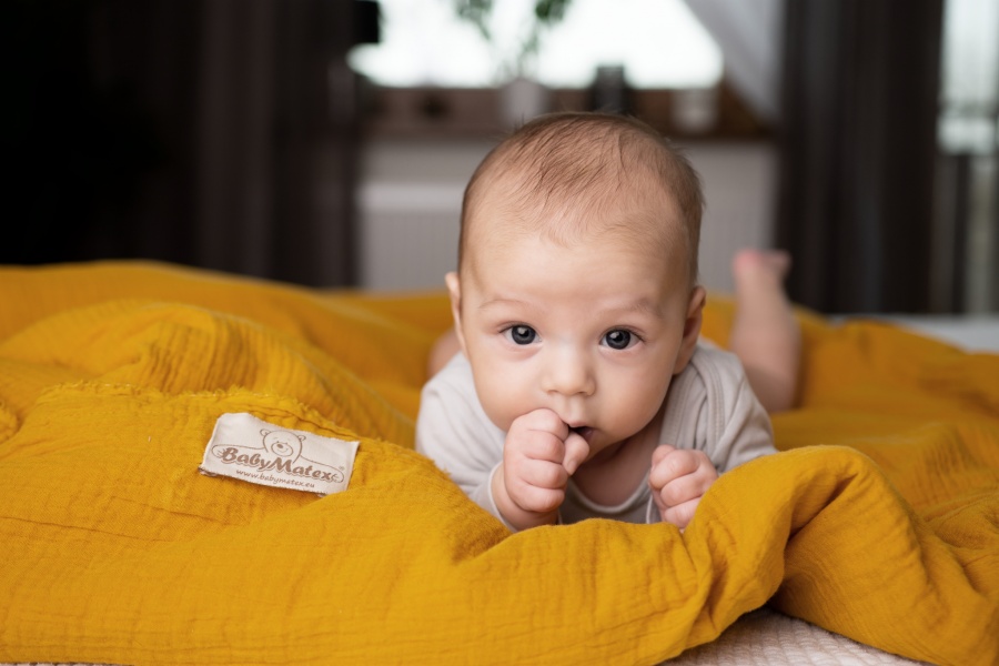 Mušelínová sada do postieľky 