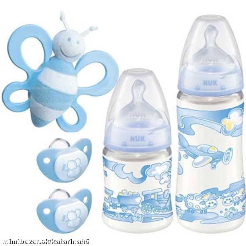 Štartovací set Rose and blue baby - blue