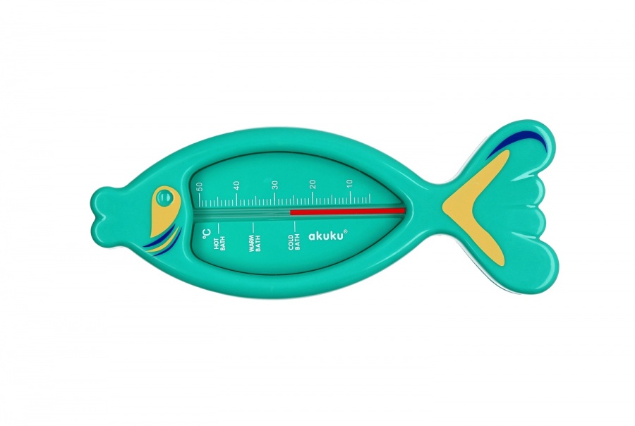 Plávajúci bezortuťový teplomer Rybka