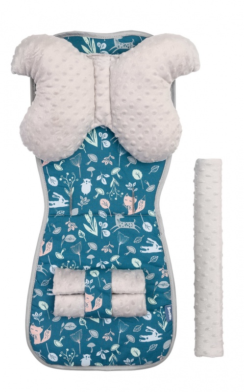 Univerzálna podložka do kočíka Deluxe Les 3v1