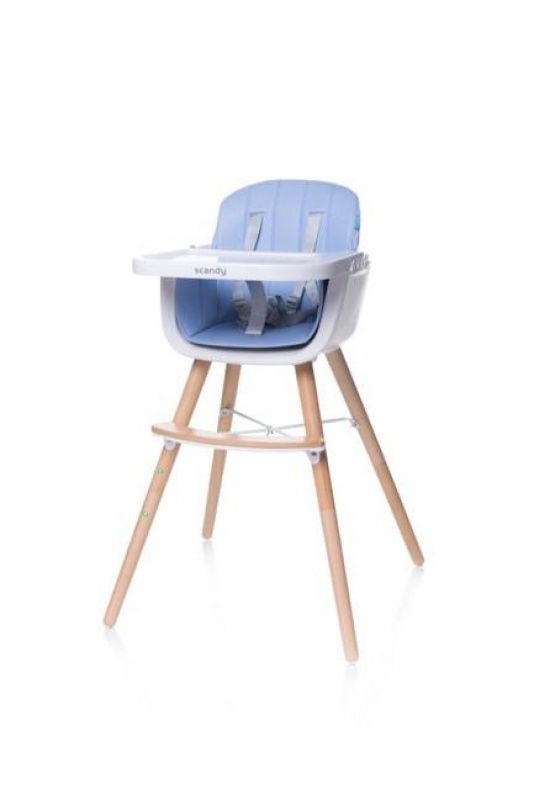SCANDY Vysoká jedálenská stolička