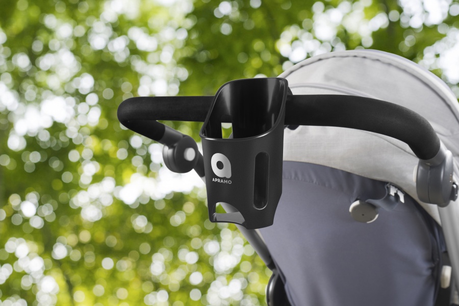 Držiak nápojov Flex black na kočík