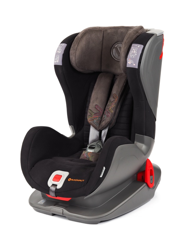 Avionaut Autosedačka GLIDER 2 SOFTY (9-25)  čierna / šedá