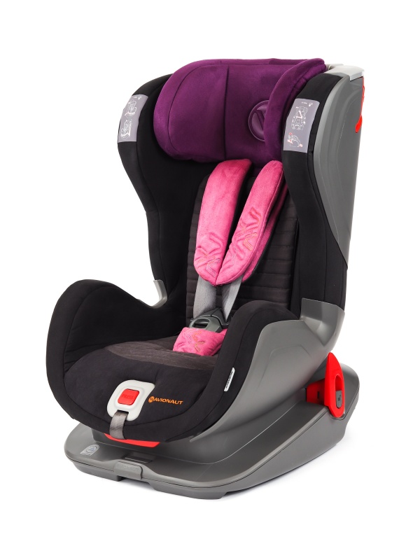 Avionaut Autosedačka GLIDER 2 SOFTY (9-25)  čierna / ružová