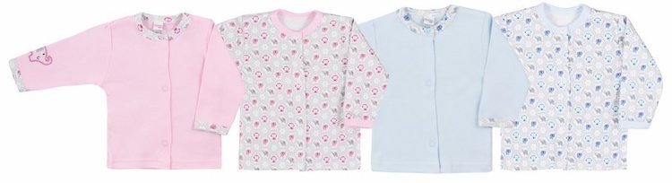 Novorodenecká košieľka /kabátik 2 ks 56