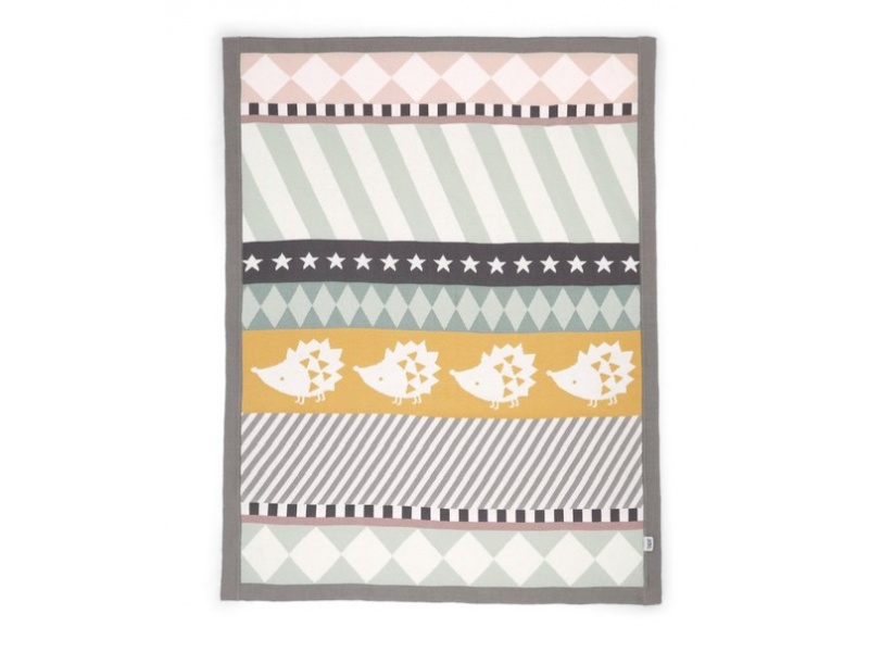 Pletená deka Ježko