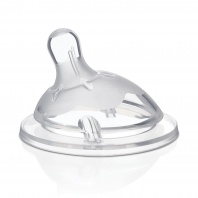 Cumlík na kojeneckú fľašu Chicco 0+ 1 ks v balení