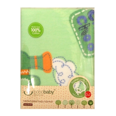 Jemná prírodná deka zo 100% bavlny s flisovou úpravou 