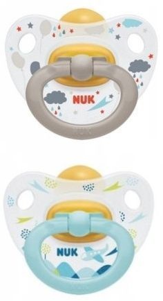 733089 Latexový cumlík Happy kids 2 ks v balení + puzdro 18-36 mes.