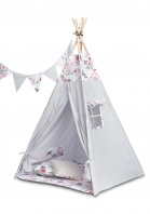 Detský stan Tipi Toyz , lapače snov , ružová