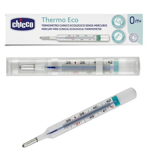 CHICCO Teplomer sklenený Thermo Eco