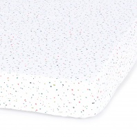 Bavlnená plachta farbené bodky 120x60 cm s gumkou