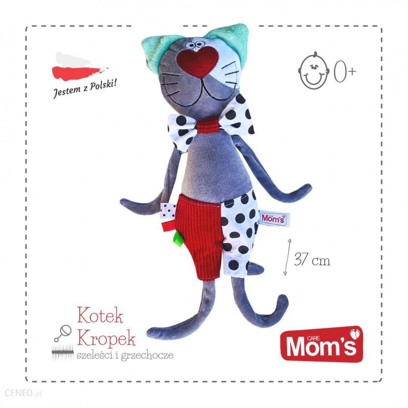 Rozvojový kocúr Bodka  37 cm Mom s 