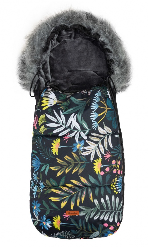 Flisový fusak Olaf Kvety 100x45 cm